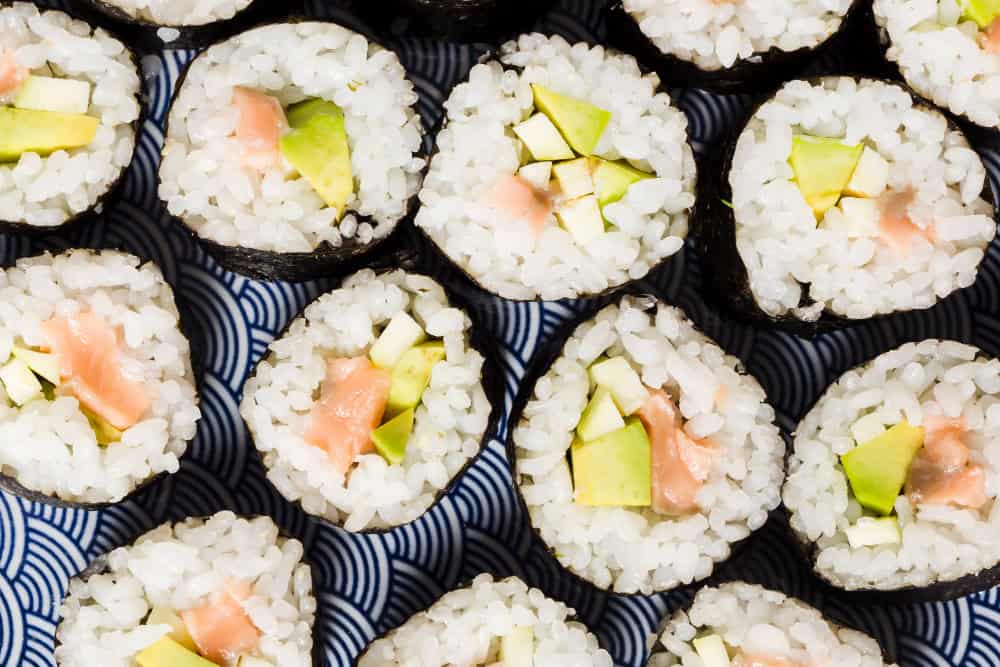 como preparar arroz de sushi